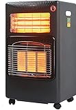 Estufa de gas butano y Calefactor eléctrico, Estufa Hibrida, Doble sistema de...