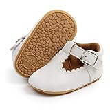 TMEOG Zapatillas Bebe Suave Aacogedor Zapatos Bebe Primeros Pasos Suela de Goma...