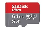 SanDisk Ultra Tarjeta de Memoria microSDXC con Adaptador SD, hasta 120 MB/s, Rendimiento...