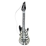 Widmann 04753 - Guitarra esqueleto hinchable, aprox. 105 cm de largo, para carnaval y...