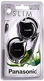 Panasonic RP-HS46E-K Slim - Auriculares de Clip Compactos Plegables (108 dB, Auriculares...