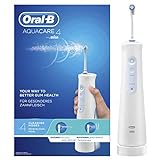 Oral-B Aquacare Irrigador Dental Portátil con Tecnología Oxyjet y 4 Modos de Limpieza -...