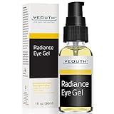 Radiance Eye Gel, Gel de Ojos con Acido Hialuronico y Tripeptidos, Contorno Ojos para...