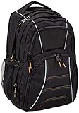 Amazon Basics - Mochila, compatible con la mayoría de los ordenadores portátiles de 43...