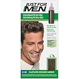 Just For Men Tinte Colorante Gel Para Cabello. Dura Hasta 8 Semanas. Con Queratina y...