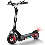 Patinete Eléctrico Adultos - 48V 18Ah Batería, 10'' Neumáticos Todoterreno,...