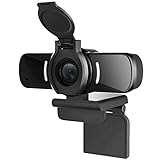 Webcam con micrófono, 1080P Webcam para PC portátil, ordenador de sobremesa, USB para...