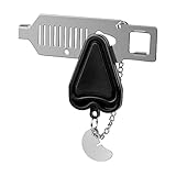 KINHARD Cerradura de Puerta Portátil, 2 Métodos de Cierre, Pestillo Puerta sin Agujeros...