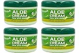 TABAIBALOE Crema Aloe Vera Crema Facial y Corporal Aloe Vera, 300 ml X 4 Unidades, 1200...