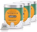 Café Saula, Pack 3 botes con 60 cápsulas compostables. Café 100% Orgánico. Compatibles...
