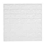 NHsunray 3D Ladrillo Pegatina Pared Autoadhesivo Panel Pared Impermeable, 3D DIY Wall...
