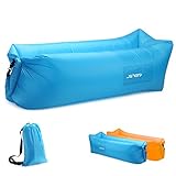 JSVER Sofa Hinchable del Aire del Ocioso de Playa,Tumbona Hinchable sofá Inflable Cama...
