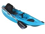 Cambridge Kayaks ES, Zander Azul Solo Kayak DE Pesca Y Paseo, RIGIDO,