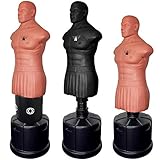 FOX-FIGHT Hank Box Dummy Boxdummy - Saco de boxeo (160-180 cm), color negro