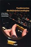 Fundamentos de electrónica analógica: 94 (Educació. Sèrie Materials)