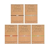 Adramata Pulseras de Amistad Pulsera de Amigo Pulsera Infinito Pulseras de Relación a...