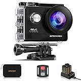 Apexcam Cámara Deportiva 4K 20MP WiFi Cámara subacuática Impermeable 40M Action Camera...