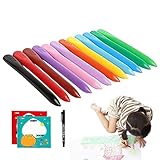 Rianpesn Crayones de colores - Pintura Óleo Pastel Triángulo Ceras de Colores - Juego de...