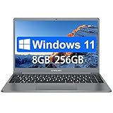 TECLAST Ordenador Portátil F7Plus2 Notebook 14 Pulgadas, 8Go RAM 256Go SSD Ultra Delgado,...