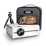 YABER V5 7000 Lúmenes Mini Proyector Portátil, 2.4G & 5G WiFi Bluetooth Proyector 4K...