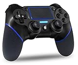 BMSARE Mando para PS4 Inalámbrico, Mandos PS4 Gamepad Joystick para PS4 Slim/Pro con Dual...