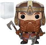 POP Figura de vinilo Gimli Funko Pop de El Señor de los Anillos (empaquetado con funda...