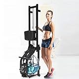 Máquina de remo de agua, Banco de remo de entrenamiento suave para articulaciones de 15L,...