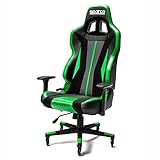 Sparco 009013NRVF, Silla Imperial Negro/Verde Unisex Adulto, Multicolor, 42/50 EU