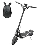 SMARTGYRO Raptor Black - Patinete Eléctrico con Estructura de Aluminio, Frenos...