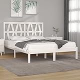 JUNZAI Estructura de Cama, Somier Cama, Base Somier, Base Cama, Base Tapizada, Marco De...