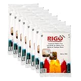 RIGO Plastico Cubretodo 4x5m (6 UNIDADES), Plastico Protector Para Cubrir Muebles y Suelos...
