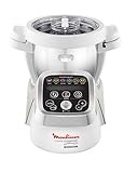 Moulinex Cuisine Companion - Robot de cocina (Plata, Color blanco) [Versión italiana]