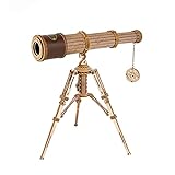 ROKR Rompecabezas Puzzles 3D Maquetas de Madera para Construir Telescopio Monocular...