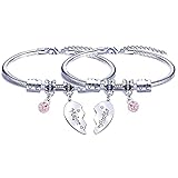 FGHJK 2 Pulseras a Juego Hecho a Mano Pulsera de la Amistad Pulsera de la Pareja Amistad...