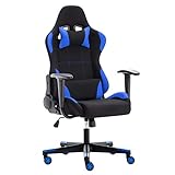 IntimaTe WM Heart Gaming con Tela Flexible, Oficina Giratoria, Ergonómica Silla con Alto...