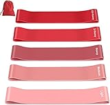 Bandas Elasticas Musculación, Gomas Elasticas Fitness de Látex Natural, 5 Cintas...