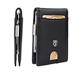TRAVANDO Cartera con Pinza para Billetes Seattle Bloqueo RFID - Seguridad - Tarjetero...