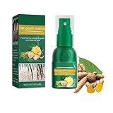 Serum Cabello, 7 días de jengibre Anticaída Raíces del Cabello Nutrido Previene el...