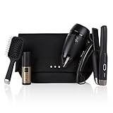 ghd on the go gift set - set de regalo plancha de pelo Inalámbrica unplugged y secador de...