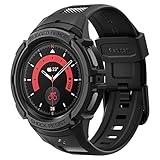 Spigen Funda y Correa Rugged Armor Pro Compatible con Samsung Galaxy Watch 5 Pro 45mm -...