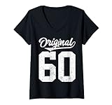 Mujer 60 cumpleaños y sesenta original Camiseta Cuello V
