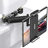 Soporte Tablet Coche, Soporte Reposacabezas para Tablet,Soporte Tablet de Coche con Apoyo...