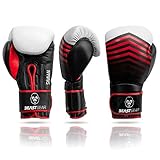 Beast Gear Guantes de Boxeo - Modelo Simian Guantes de Entrenamiento de Cuero de Vaca...