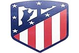 AtlÃ©tico de Madrid - Alfombrilla para RatÃ³n - Forma y Colores del Escudo del Club - Base...