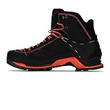 Salewa Ms Mountain Trainer Mid Gore-Tex, Botas Hombre, Asphalt Fluo Orange, 42.5 EU