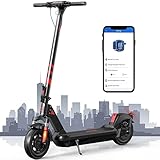 RCB Patinete eléctrico Adultos 10”,Scooter eléctrico 500W,Capacidad de batería 11,4...