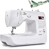 Uten Máquina de Coser Portatil Electrica 60 Puntadas maquina coser manual con Luz de LED...