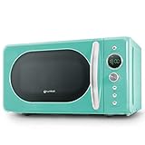 Grunkel - Microondas de 20l de Capacidad con diseño vintage y 5 niveles de potencia....