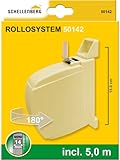 Schellenberg 50142 Enrollador, Carrete oscilante, incluida Cinta de persiana, Beige