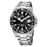 JAGUAR J860/d, Reloj Modelo De La Colección Executive Caja 43 5 Mm Negro Con Correa Acero...